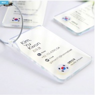 [Korea Celebrate Item] Golf Name Tag Caddy Bag Name Tag Golf/boston Bag Carrier Name Tag+🎁 free gift