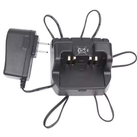 CD-47 VAC-20 Desktop Charger for Vertex Yaesu Radio VX-414 VX-417 VX-160 VX-180 FT-60R FT-250R FT-27