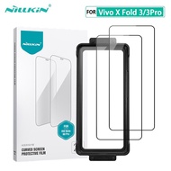 Nillkin สำหรับ Vivo X Fold 3 Pro ฟิล์มนุ่มทนต่อแรงกระแทกโค้งหน้ากากป้องกันหน้าจอสำหรับ