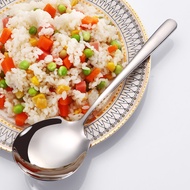 2026304Stainless Steel Dining Spoon Restaurant Restaurant Service Spoon Dish Spoon Household Male Sp