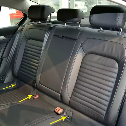 3GD887187 3GD887233 For Volkswagen Magotan B8 2017-2025 Child Seat Buckle ISOFIX Cover Child Seat Sa