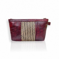 Wallet clutch Bag Rattan Leather RB Ethnic Kalimantan Borneo