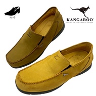 Original Kangaroo Genuine Leather Men's Formal Shoes Slip On / Kaust Kulit / 皮鞋 - Brown / Whisky 982