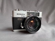［七劍之一］Konica c35 FD 38mm f1.8 旁軸 黃斑對焦 底片相機 有微霉