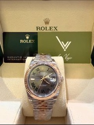勞力士 Rolex 全新 126331 41mm 溫布頓玫瑰金珠帶 Datejust