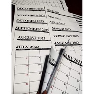 Desk Calendar Planner