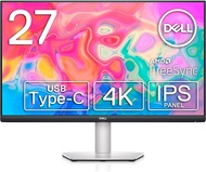 [0% นาน 10 เดือน] Dell S2722QC 27-inch 4K USB-C Monitor - UHD  Display, 60Hz Refresh Rate, 8MS Grey-to-Grey Response Time , Built-in Dual 3W Speakers, 1.07 Billion Colors - Platinum Silver As the Picture One