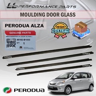 Original Perodua Alza 2009-2022 Door Moulding Lining Rubber Outer Glass Window Getah Pintu Cermin Lu