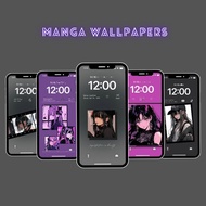 5套少女插畫桌布 | 5套iPhone、Android漫畫插畫桌布