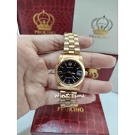 PROKING GOLD ANALOG BOY SIZE MEDIUM SIZE WATCH WITH DATE