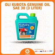 premium OLI KUBOTA GENUINE SAE 30. 3 (LITER) FOR TRAKTOR 4 RODA