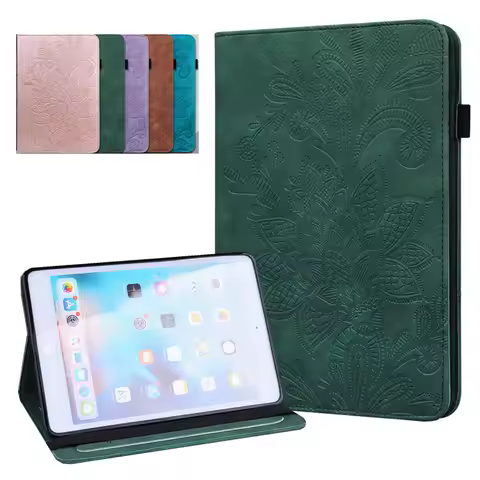 Flower Imprinted Tablet Case for Samsung Galaxy Tab A 8.0 2019 8 Inch SM-T295 T290 T297 Stand Folio 