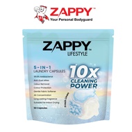 Zappy Lifestyle 99% Antibacterial 5-In-1 Laundry Capsules Laundry pods