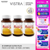 [ Pack 3 ] VISTRA INTEL-ACTIV B Complex Ultra Plus (30 TABS x 3 Bots ) - [แพ็ค 3] วิสทร้า อินเทล-แอ็