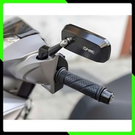 H2C Aluminum Short Leg Rearview Mirror [SUPER BEAUTIFUL] Latest Model 2024 With Screws and Cover. [G