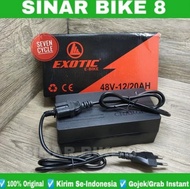 Charger Sepeda Listrik Exotic 48Volt 12/20Ah