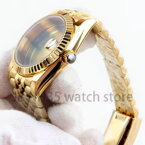 Watch Case 36mm/39mm Stainless Steel Sapphire Glass For Datejust NH35 NH36 Movement 28.5mm Dial Jubi