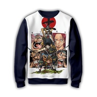 One Piece Anime Kids Sweater v4 TV Animation Cartoon Children 3D Printing For Ages 1-12 Years