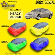 HIJAU MERAH MERCY CLS350 Two Tone Black Car Cover Color Combination MERCY CLS350 Dual Color Red Yell