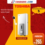 Toshiba DC PUMP Water Heater With Home Shower - DSK38S3MW DSK38S5MW