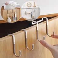 Price. 1pc Stainless Steel Hook Perforation-Free Double S-Shaped Kitchen Bathroom Cabinet Door Back 