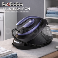 REDBUZZ x Swiss Thomas Steam Iron Generator Iron Ceramic Anti-Stick Seterika Baju (1.5L)