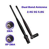 AP Antenna 2.4GHz 5GHz Dual Band RPSMA Omni for Mini PCI  FPVUAV Drone Modem Booster Repeater Router Wifi Extender IP Ca