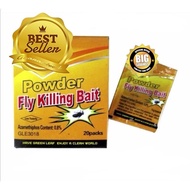 20 packs  Fly Langaw Killing Bait Powder Effective Pesticide