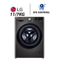 LG 11/7kg Front Load Washer Dryer with AI Direct Drive™ and Steam+™ FV1411H3BA