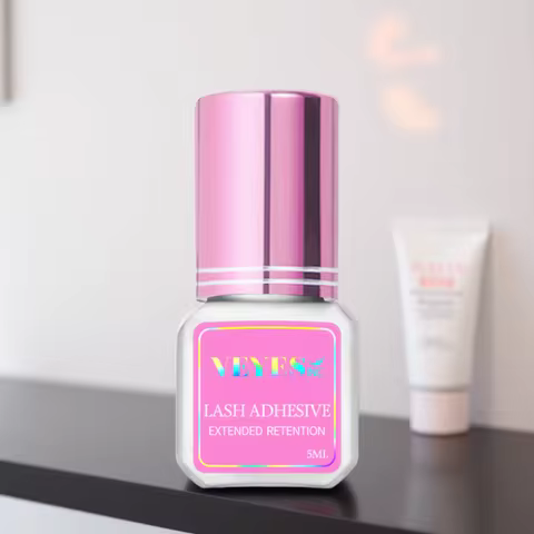 VEYES INC Eyelash Extension Glue 0.5-1 Sec Drying (0.17fl.oz / 5ml) Up to 8 Weeks Retention Adhesive