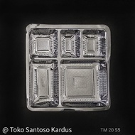 Kardus Karton ukuran 20 / KM Kardus Makan / Kardus Nasi / Karton Box / Rice Box / Karton Nasi