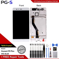 FullSet Ori LCD Huawei P9 Plus VIE-L09 VIE-L29 VIE-AL10 LCD Touch Screen & Digitizer (Frame) White