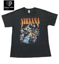 เสื้อยืด NIRVANA (BLACK) ลาย CONCERT ของแท้ 100%‼️