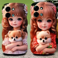 HP VIVO Y28 4G / Y28 5G CASE SOFTCASE WAVY WAVE LATEST 2024 BSG334