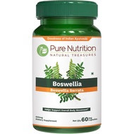 Pure Nutrition Boswellia Serrata Extract 600mg with 65% Boswellic Acids. (Equivalent to 9000mg Boswe