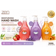 Zen Hand Wash 500ml | Pelbagai Wangian | Gentle & Moisturizing Liquid Hand Soap for Daily Use