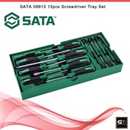 SATA 09913 13PCS Combination Screwdriver Tray Set