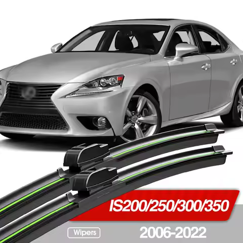 For Lexus IS200 IS250 IS300 IS350 2006-2022 Front Windshield Wiper Blades 2pcs Windscreen Window Acc