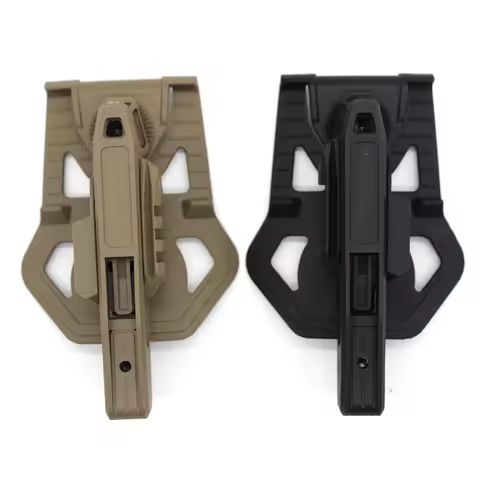 Tactical Gun Holster Hunting Waist Pisolt Holster 9mm Gun Case with Rail for G17 9mm SW40 357