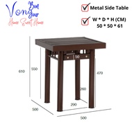 Von Bonjour Garden Chair Bench HAMIDA 1 SEATER/2 SEATER/3 SEATER / 1.1M METAL TABLE / SIDE TABLE / M