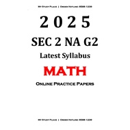 Sec 2 NA G2 MATH PRACTICE + REVISION + PREPARATION FOR TEST WA EXAMS WITH ANSWERS | ONLINE E-PAPERS 