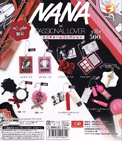Japan Official Cpla Limited Nana Passional Lover Collaboration Keychain Gashapon