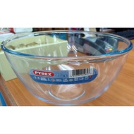 Pyrex Bowl Glass Food Container Smart Essentials 2 Sizes 3L/24cm. With 4qt/3.8L