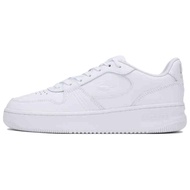 LACOSTE L001 Slip Resistant Abrasion Resistant Low top Casual Shoes Womens White 48SFA0115