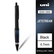 Japan Mitsubishi Uni Jetstream Ballpoint Pen - 0.7 Mm - Alpha Gel Grip Series Metal Body Antifatigue