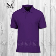 Purple Polo shirt /Premium fabric /unisex polo shirt baju kolar /polo t shirt lelaki perempuan/