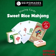 Sweet Rice Mahjong Cards Singapore Rules 148+4 Cards | Travel Friendly | Card Shuffler | Diatom Mud 