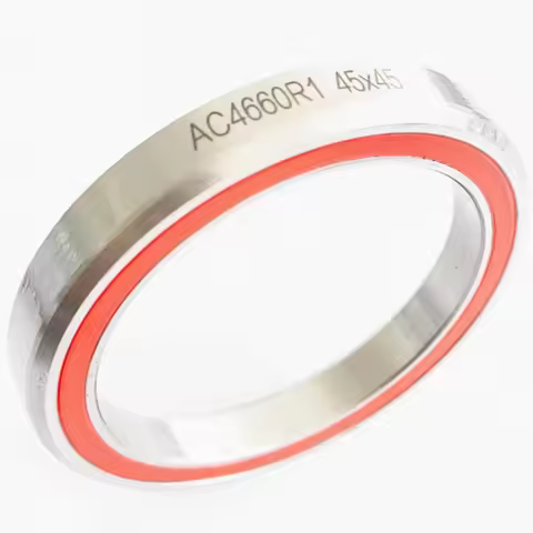 AC4660R1-2RS Bicycle Headset Bearing 46*60*8mm 1PC 45/45 Degree Double-sided Sealing Structure Taper