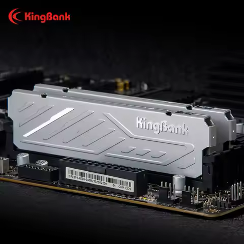 KingBank KJXS DDR5 RAM 8GB/16GB Kit (2x8GB) 6000MHz Desktop Memory CL36-36-36-80 XMP 3.0/AMD EXPO Hi