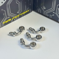TQ6-Banjo 90 Degree Stainless Steel Brake Hose TQ6 k1